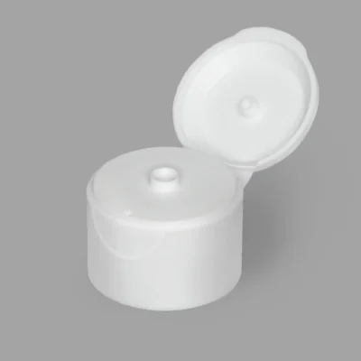 24mm Oasis Flip Top Dispensing Closure with snap top lid personal care 125 Orifice