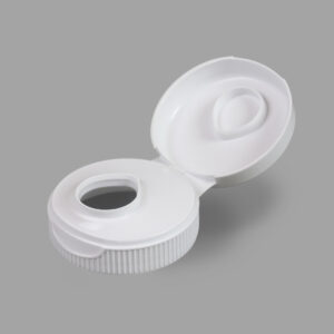 38mm Flip Top Dispensing Closure Plastic Cap with Tear Drop Orifice