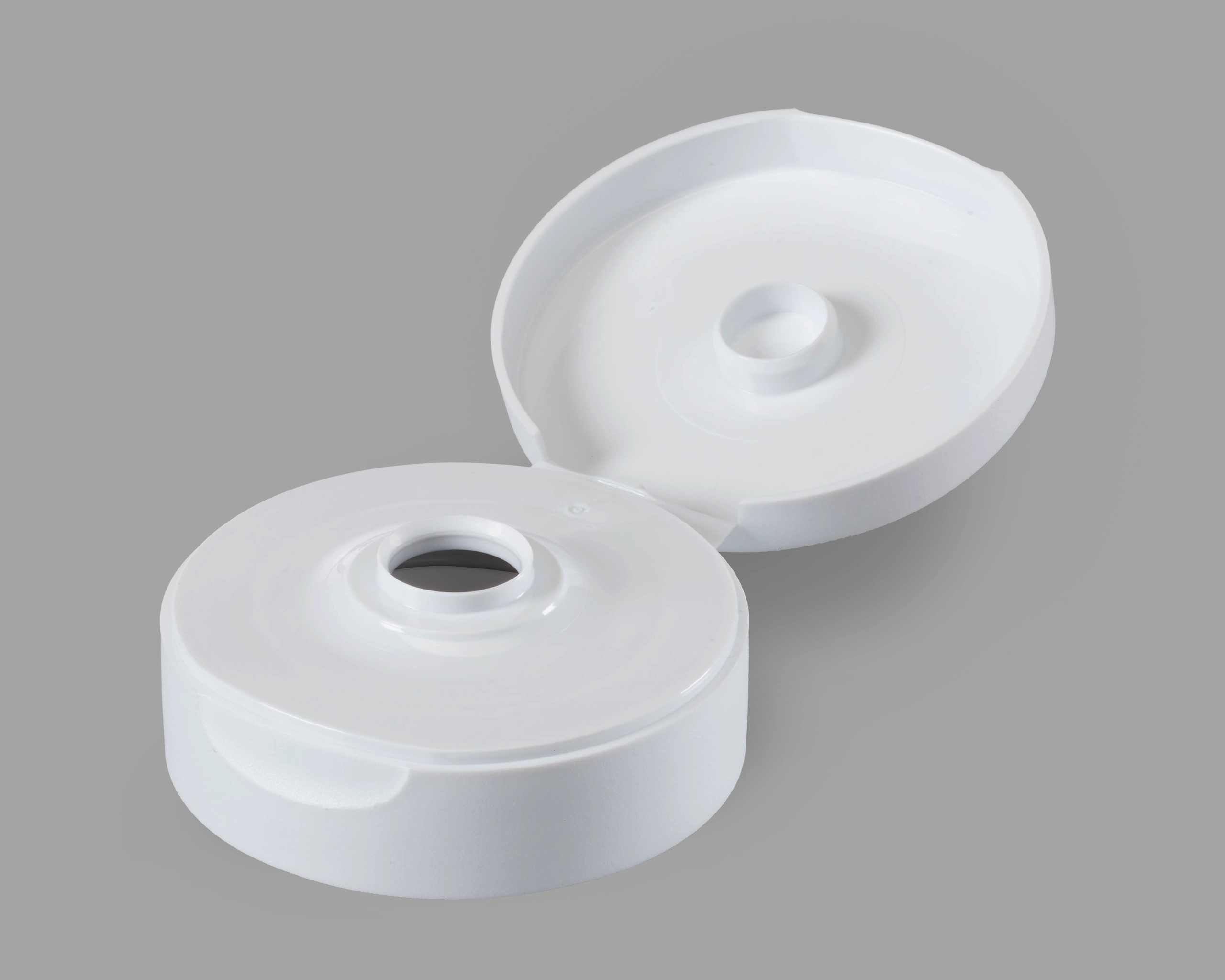PHOENIX Mesa 38mm Flip Top Dispensing Closures Packaging for Condiments and Liquids with snap top lid 50 orifice