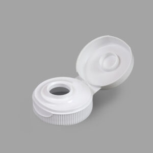 33mm Flip Top Dispensing Closure Ribbed Plastic Cap with 050 Orifice