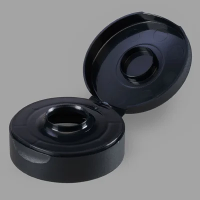 PHOENIX Mesa 38mm Flip Top Dispensing Closures Packaging for Condiments and Liquids with snap top lid 75 orifice