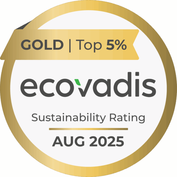EcoVadis Gold Medal 2025 Sustainability Rating