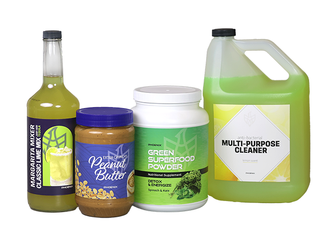 PHOENIX Packaging for every market with Classic Continuous Thread Closures