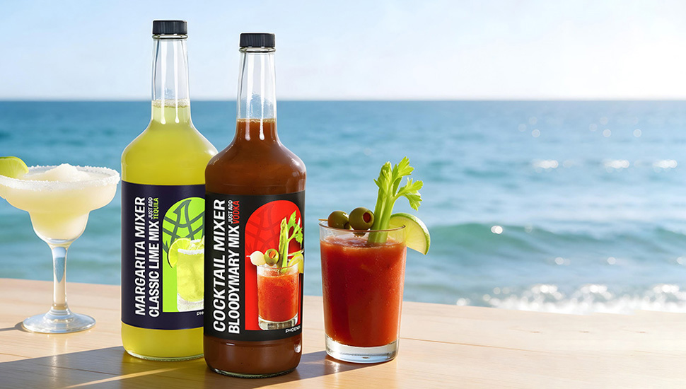 phoenix beverage mixers syrups